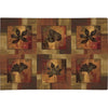 Leaves of Autumn Chenille Rug - 5 x 7