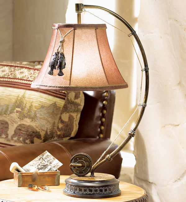 Fishing Reel Table Lamp