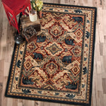 Black Bear Manor Rug - 3 x 4