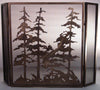 Majestic Pines Fireplace Screen