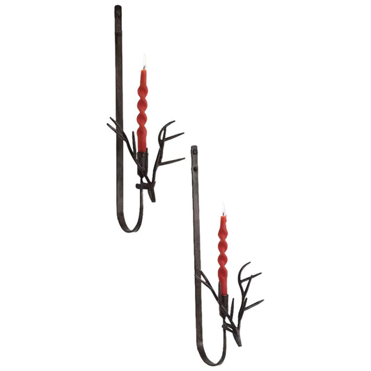 Huntsman Brass Wall Sconces - Set of 2