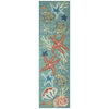 Ocean Gems Indoor/Outdoor Rug - 2 x 8 - OUT OF STOCK UNTIL 08/17/2026