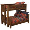 Barnwood Double/Double Bunkbed