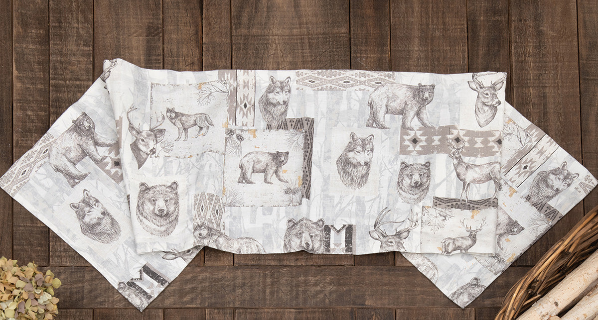 Woodland Spirits Table Runner - 54 Inch - OVERSTOCK