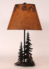 Campfire Table Lamp with Nightlight