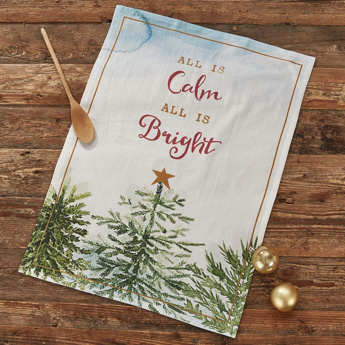 All is Calm Dishtowel - Set of 4