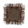 Western Paisley Beaumont Embroidered Fringed Pillow