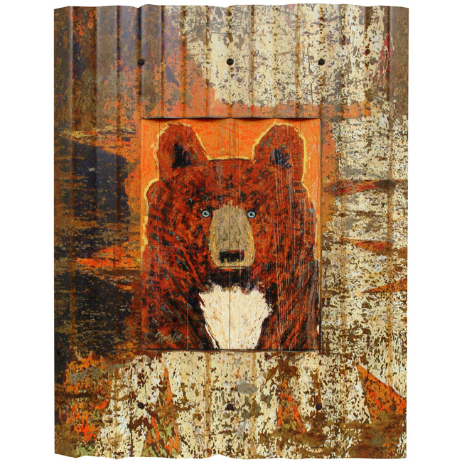 Scout Brown Bear Art Wall Hanging