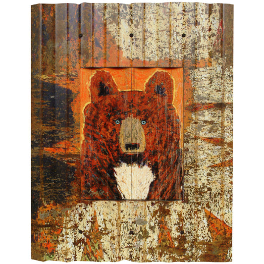 Scout Brown Bear Art Wall Hanging