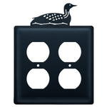 Loon Double Outlet Cover - OUT OF STOCK UNTIL 07/18/2026