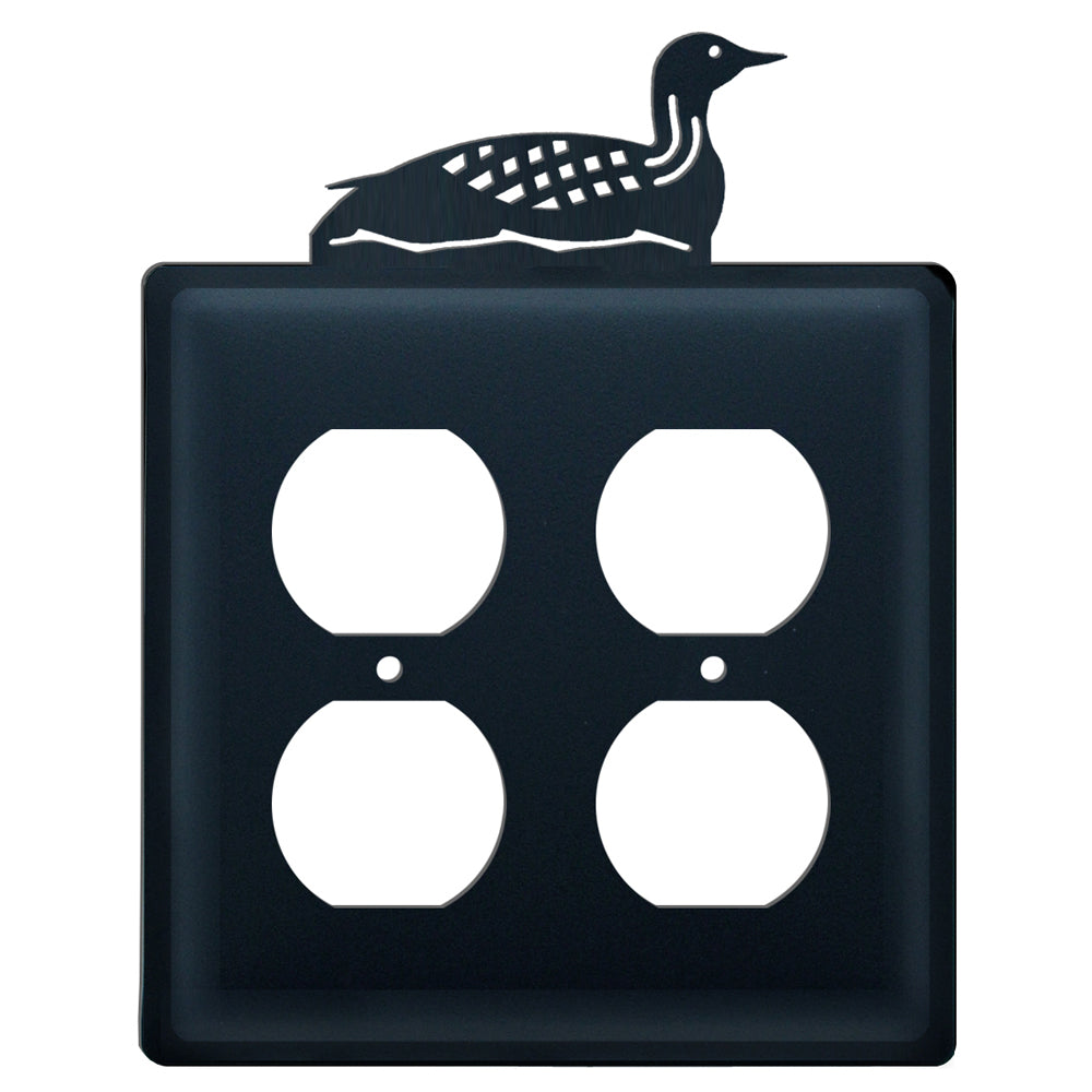 Loon Double Outlet Cover - OUT OF STOCK UNTIL 07/18/2026