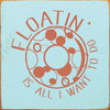 Floatin' Orange Wall Art