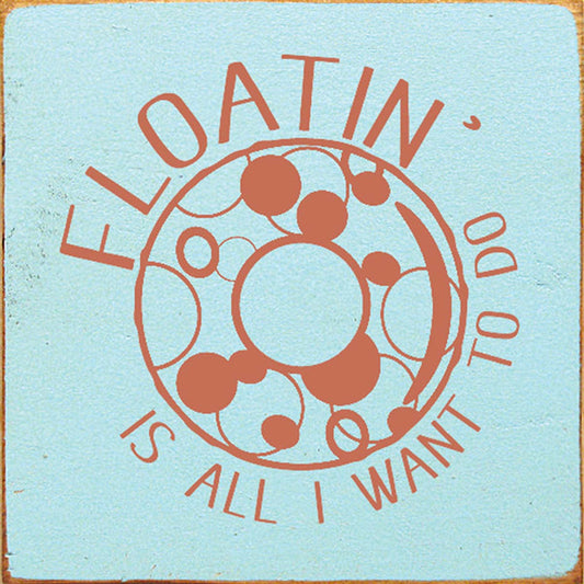 Floatin' Orange Wall Art