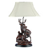 Elk Mates Black Forest Table Lamp