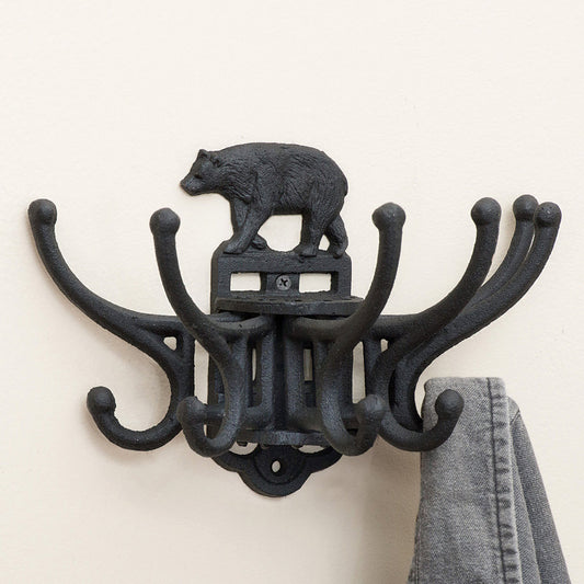 Bear Cast Iron Coat Hanger - SALE