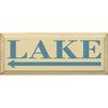 Cottage Cream Lake Reflections Wall Art