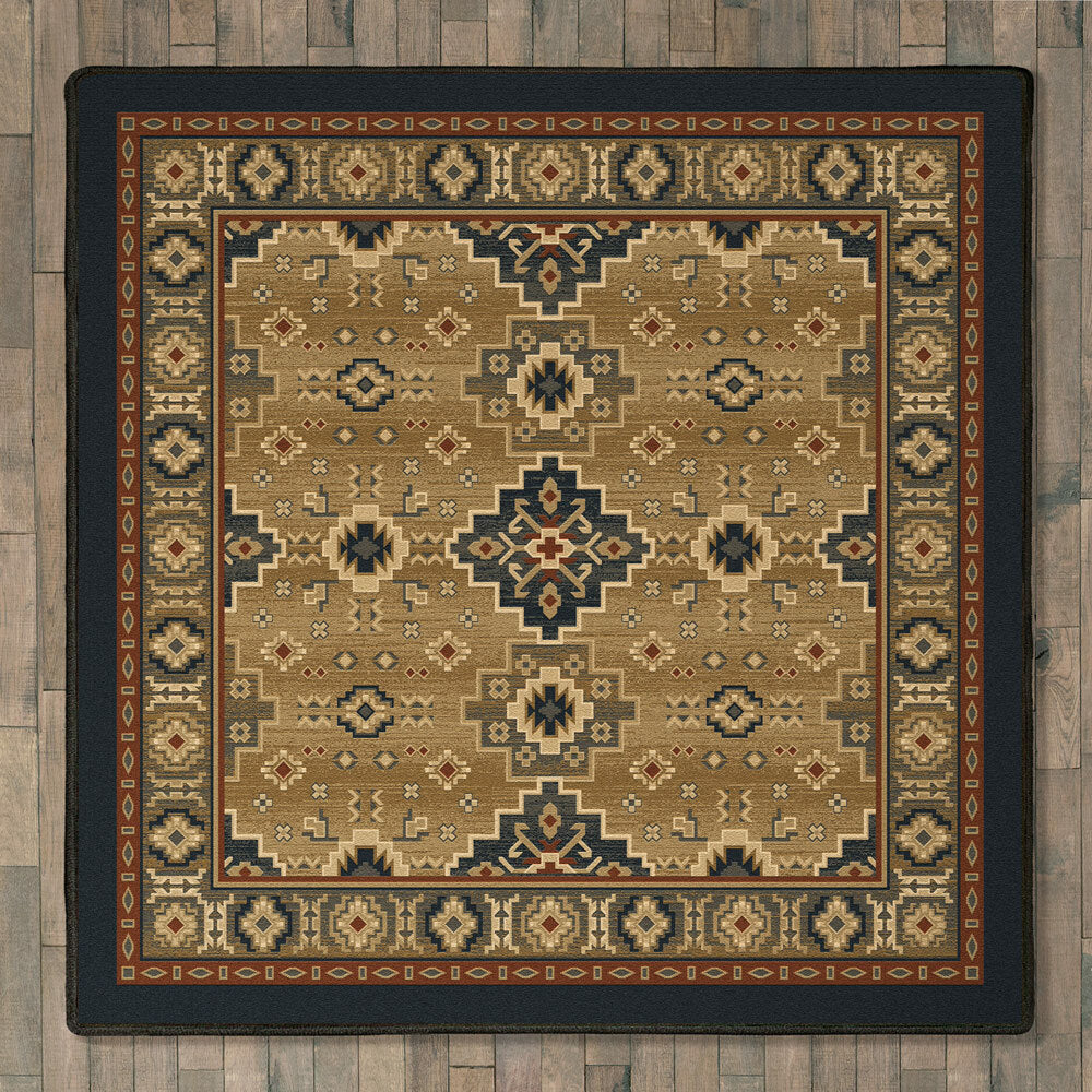 Painted Desert Rug - 8 Ft. Square