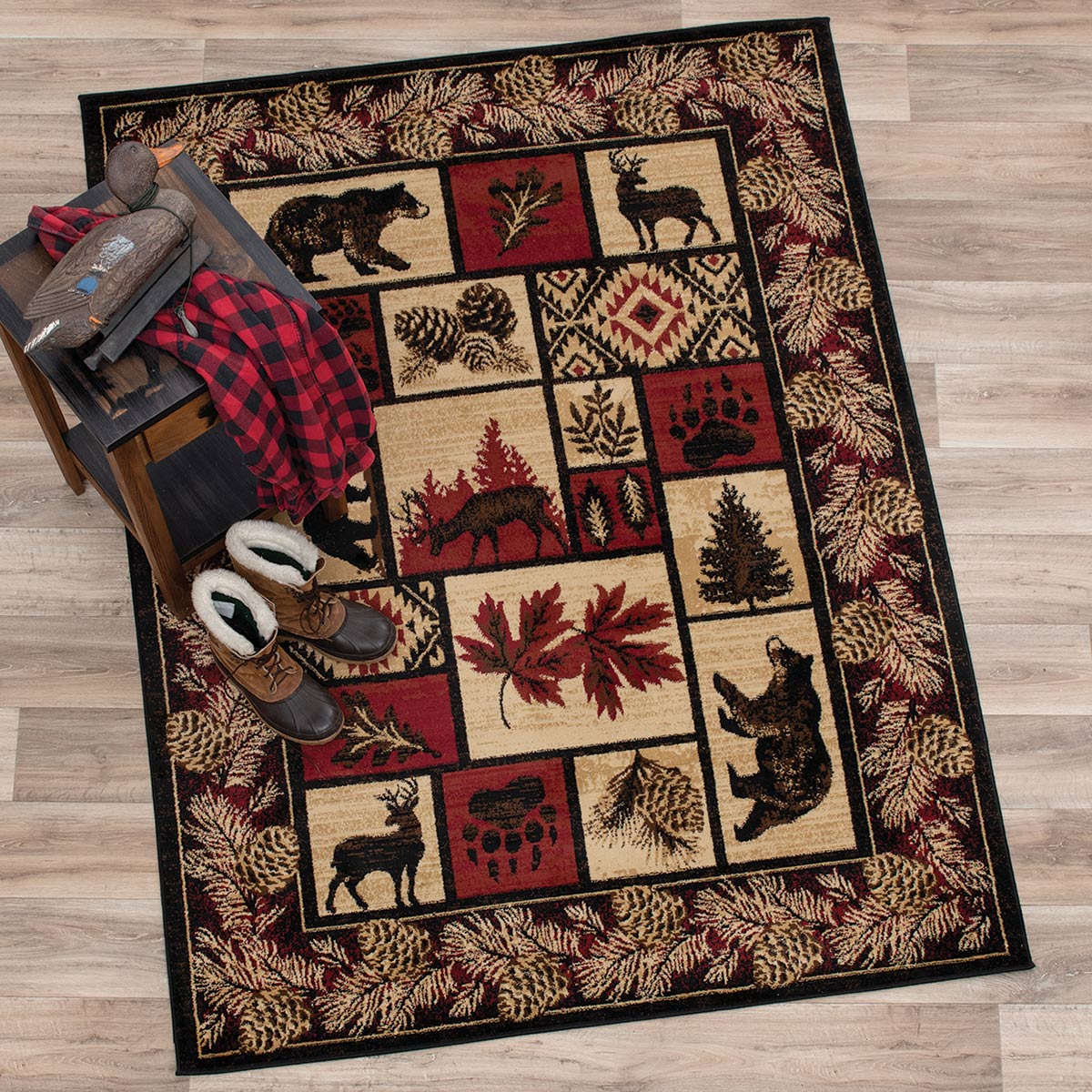 Woodland Wonder Rug - 8 x 10