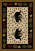 Bear Patchwork Natural Rug - 3 x 4