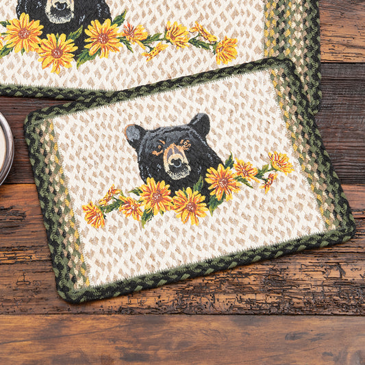 Wildflower Bear Placemat- SALE