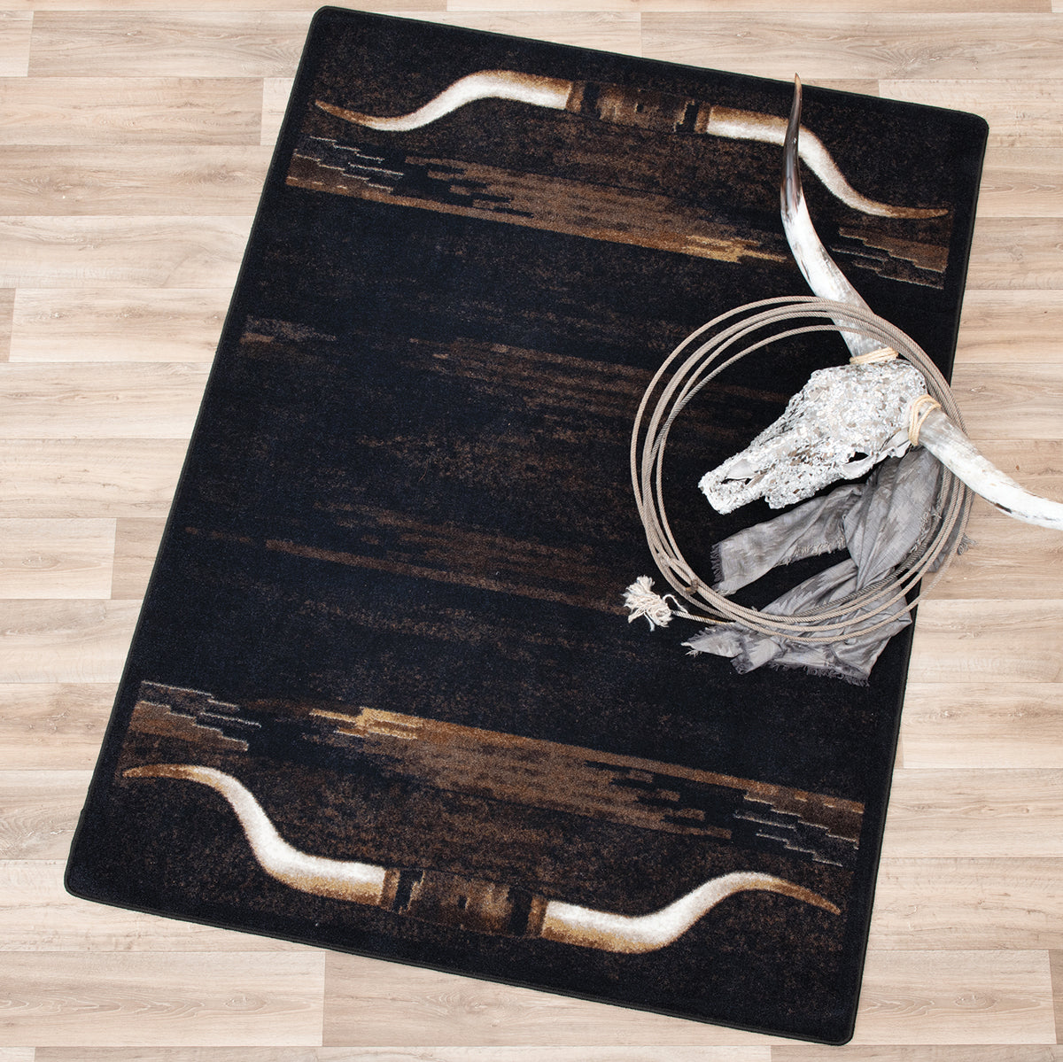 Longhorn Ranch Rug - 5 x 8