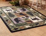 Wildlife Retreat Rug - 5 x 8