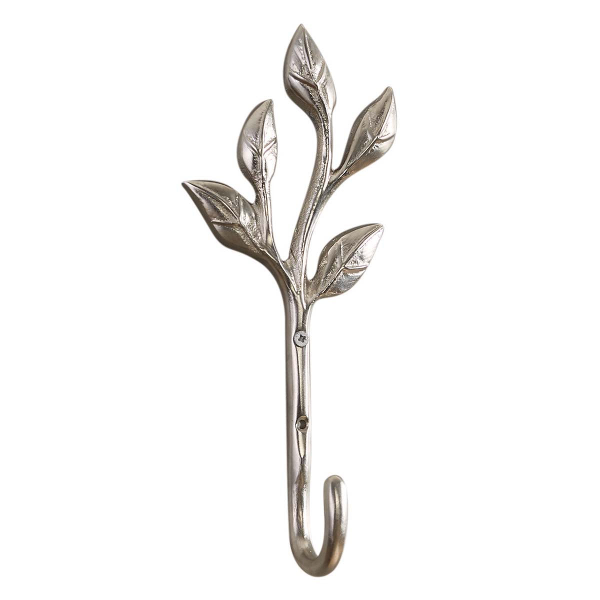 Pointed Leaf Single Hooks - Set of 2 - OUT OF STOCK UNTIL 08/10/2026