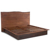 Raw Walnut Merle Bed - Queen