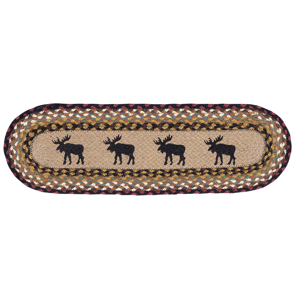 Midnight Moose Stair Treads - Set of 2