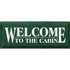 Rustic Cabin Welcome Wall Art