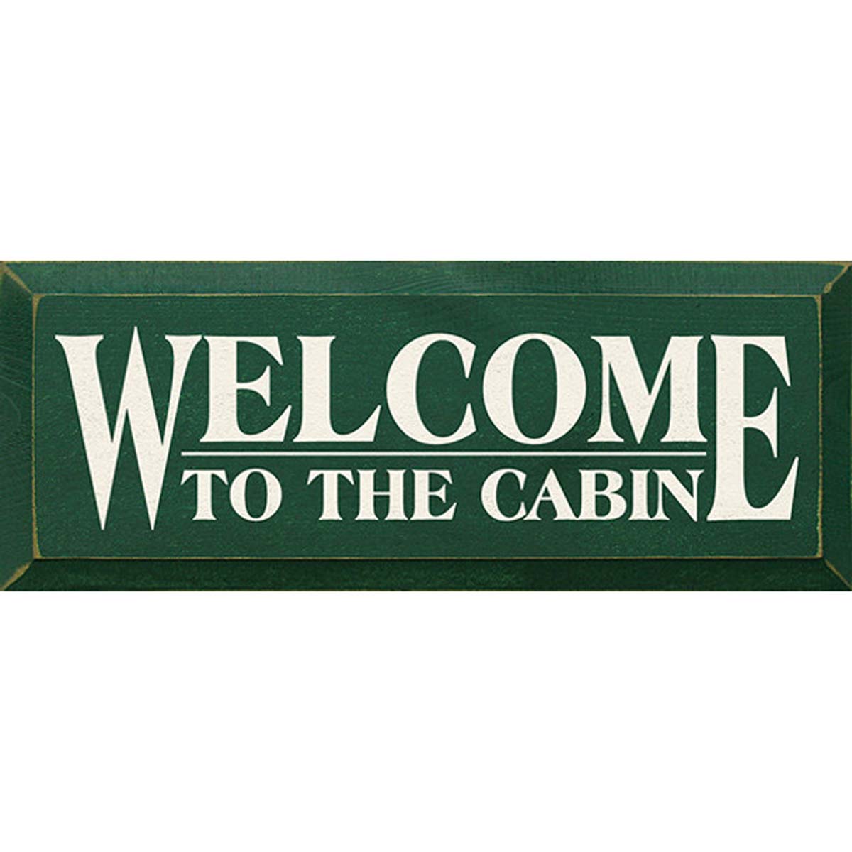 Rustic Cabin Welcome Wall Art