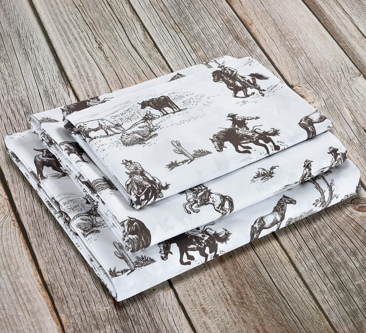 Cowboy Ranch Sheet Set - King
