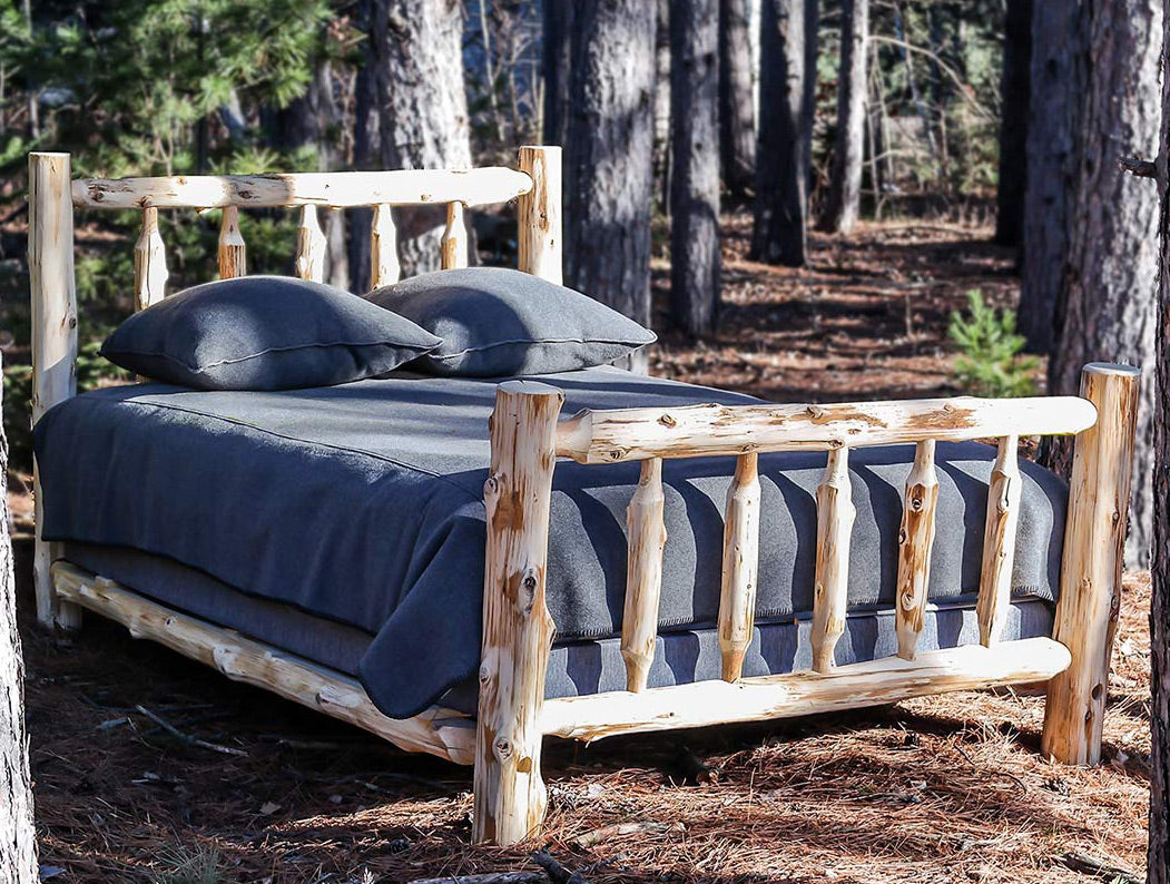 Voyageur Log Bed - Cal King