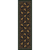Pinecone Haven Green Rug - 2 x 8