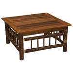 Appalachian Square Coffee Table with Barnwood Top