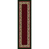 Evergreen Burgundy Rug - 2 x 8