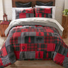 Boulder Bear Plaid Comforter Set - Full/Queen