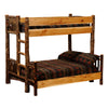 Hickory Twin/Twin Bunk Bed - Ladder Right