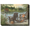 Lazing at the Lake Outdoor Wall Art
