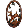 Deer Jump Wall Mirror