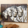 Four Horses Metal Wall Hanging - OUT OF STOCK UNTIL 06/24/2026