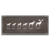Personalized Moose Family Framed Canvas