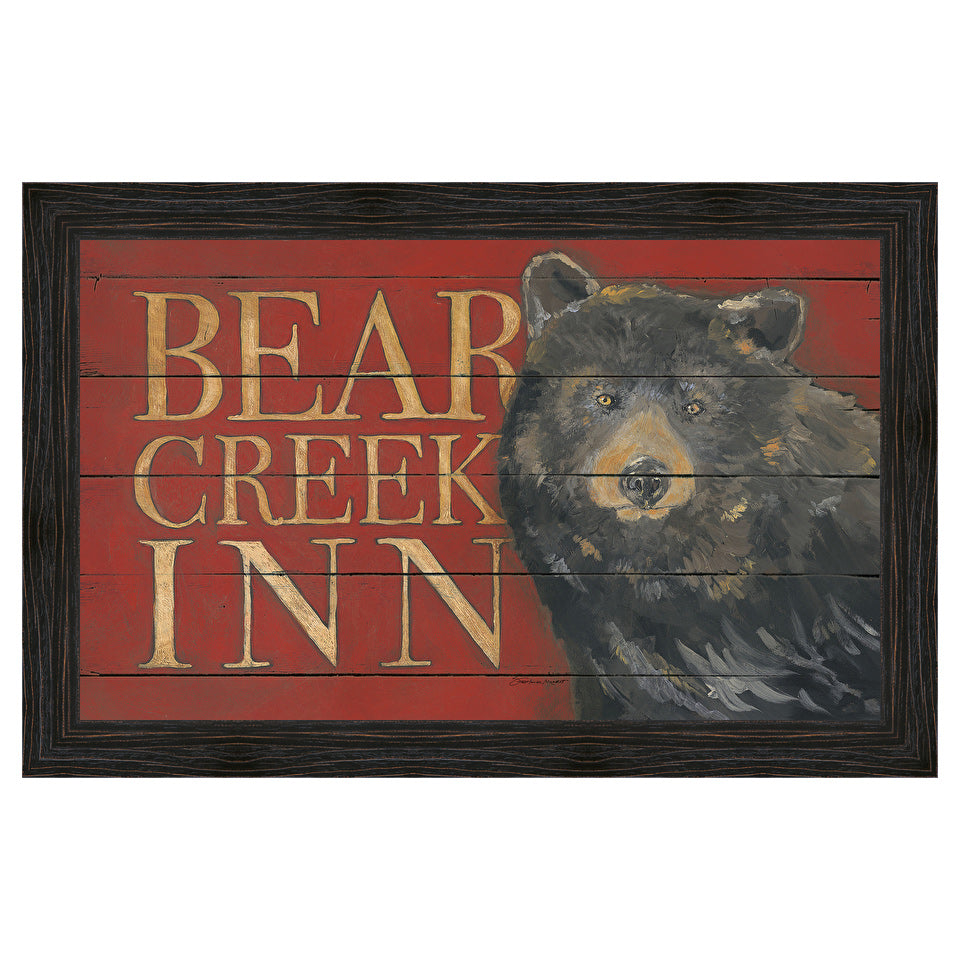 Bear Creek Framed Canvas