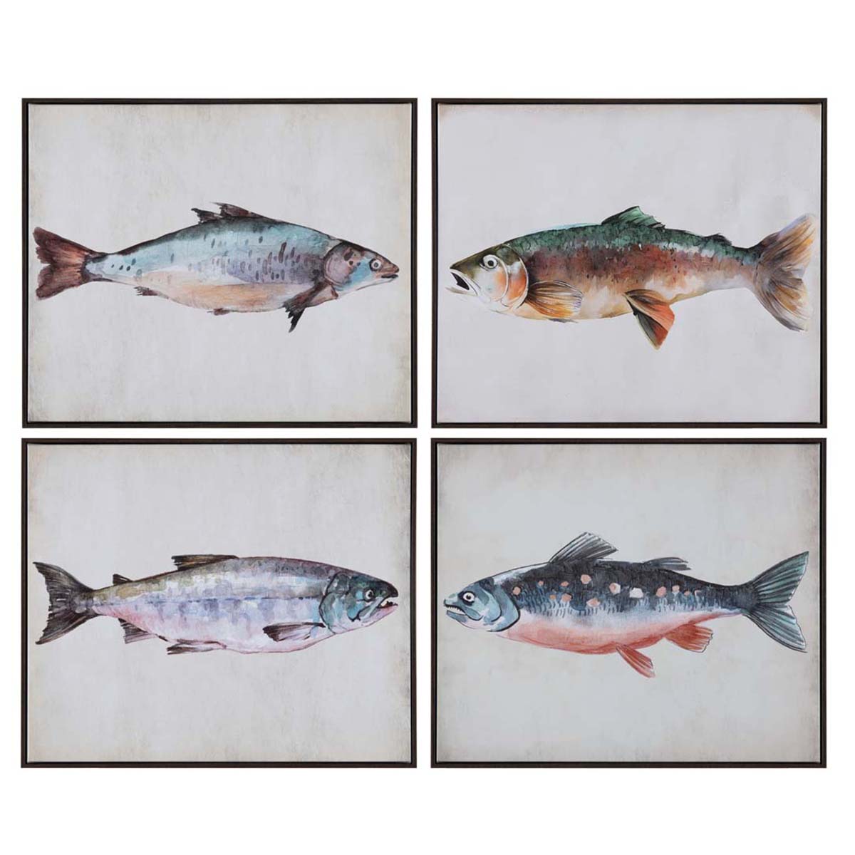 Fin Lessons Wall Art - Set of 4 - OUT OF STOCK UNTIL 08/07/2026