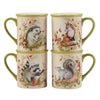 Forest Friends Mugs - Set of 4