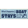 Boat Secrets Wall Art