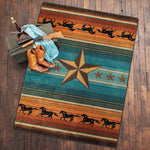 Western Star Desert Rug - 5 x 8