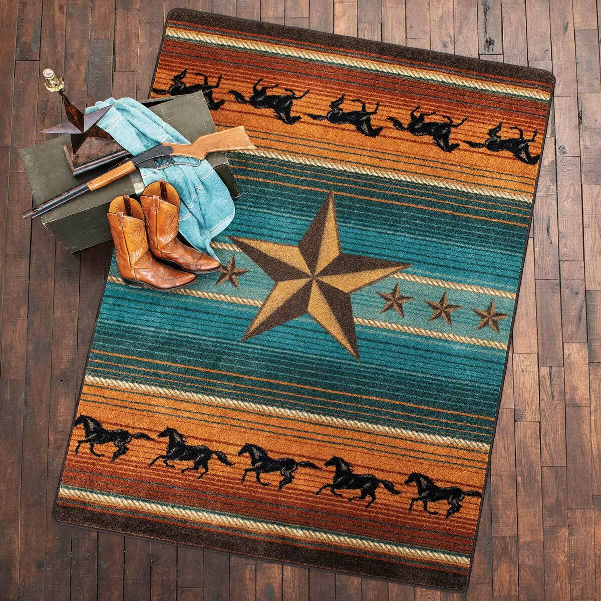 Western Star Desert Rug - 5 x 8