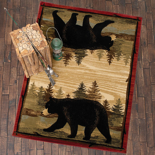 Black Bear Creek Rug - 2 x 3 - OVERSTOCK