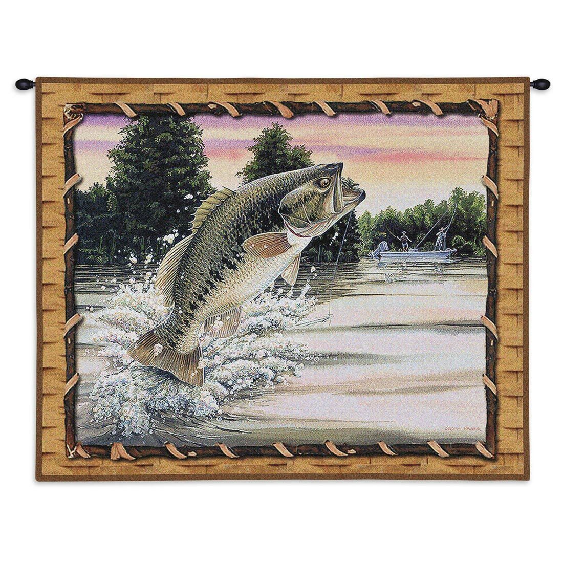 Bass Attack Wall Tapestry